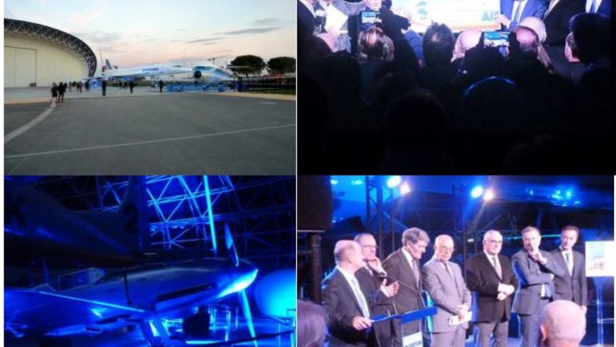Inauguration du musée aéronautique AEROSCOPIA