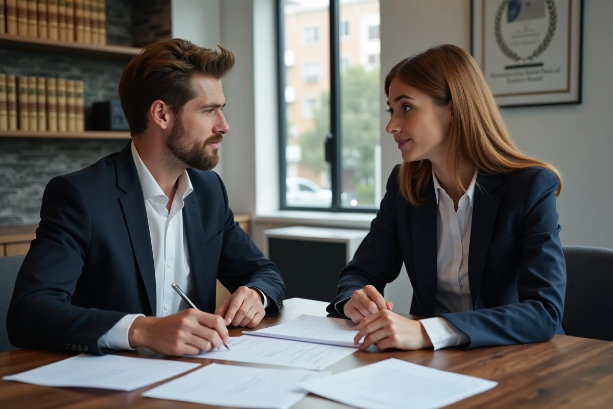 Deux frères en réunion d
